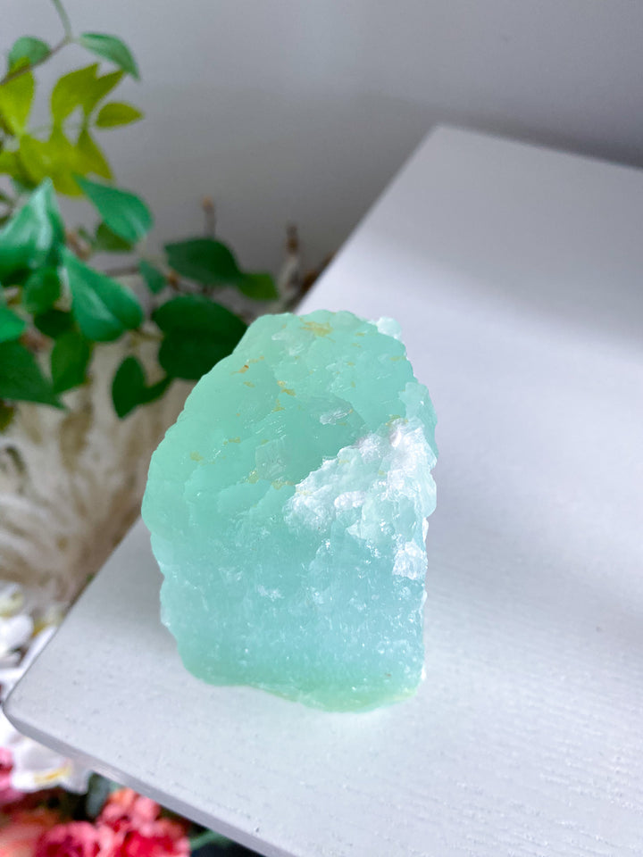Large Pistachio Calcite Raw Freeform 