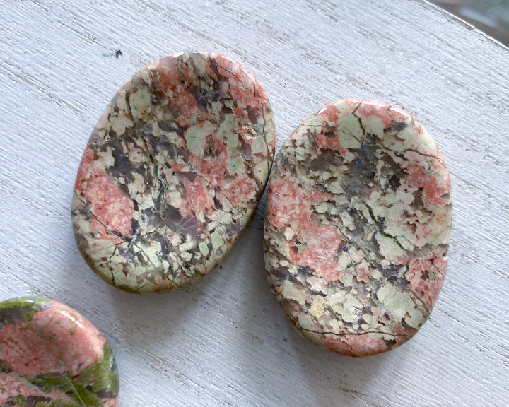 Unakite Worry Stone - Choose Your Pattern