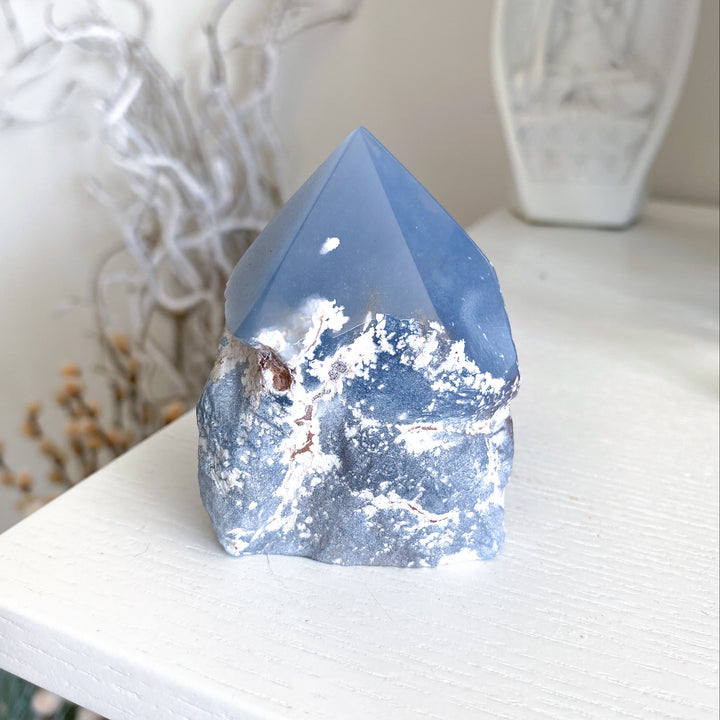 Angelite Top Polish Point #6