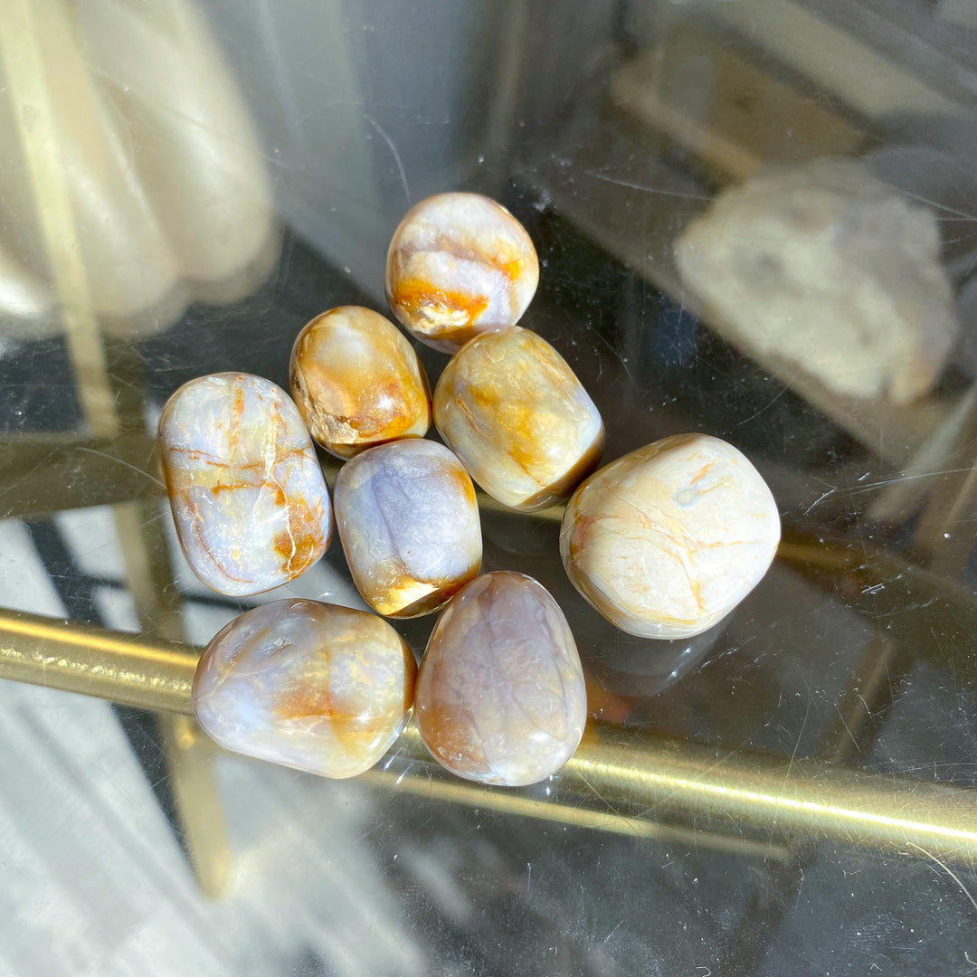 Indonesian Purple Chalcedony Tumble