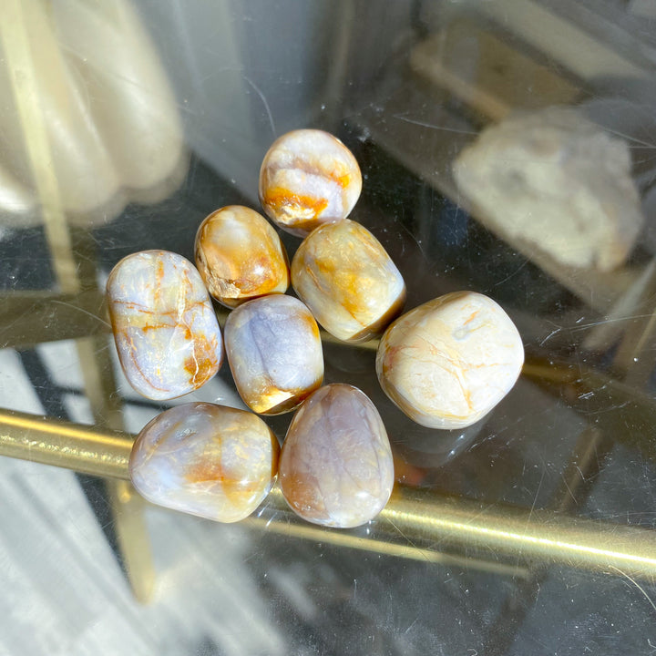 Indonesian Purple Chalcedony Tumble