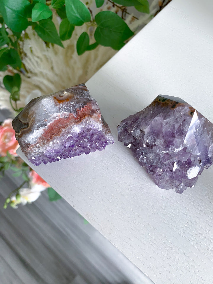 Top Polished Amethyst Cluster