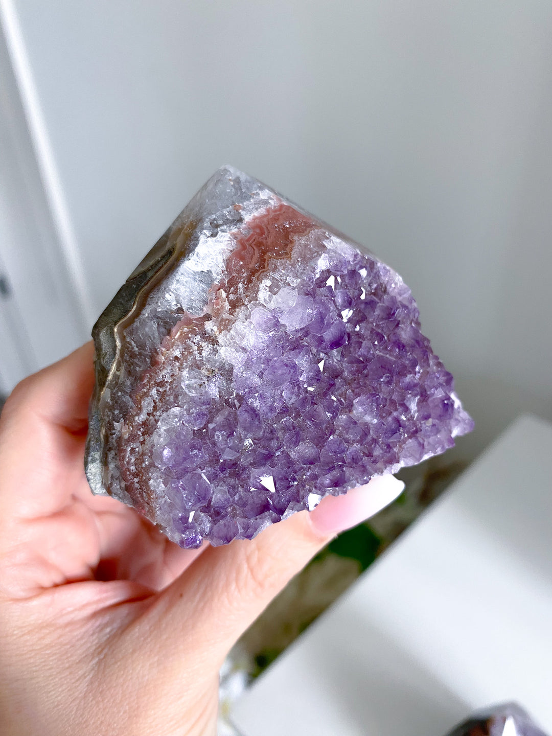 Top Polished Amethyst Cluster