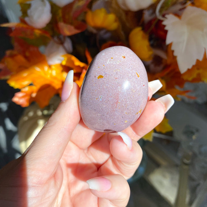 Lavender Ocean Jasper Pebble Palm 