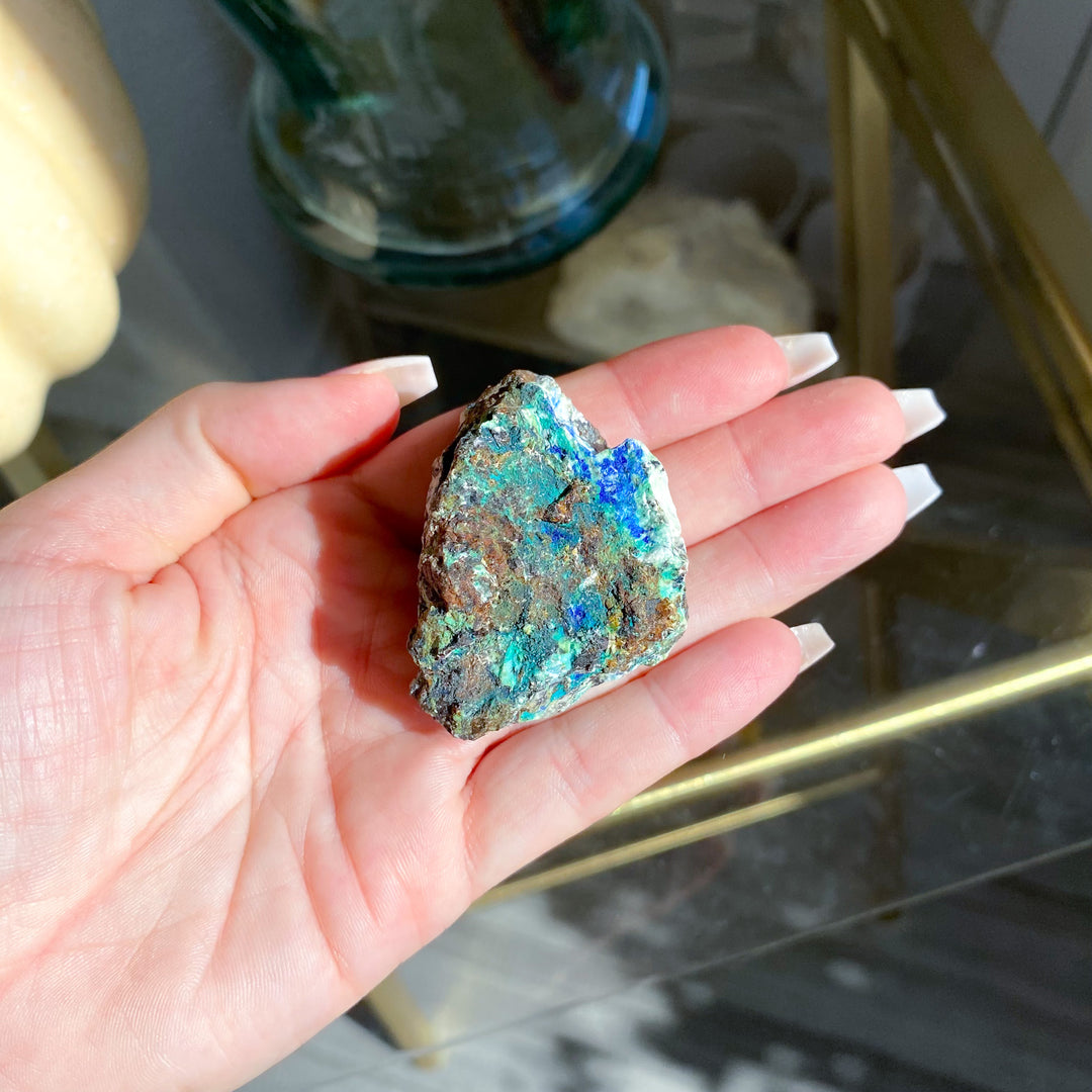 Rough Azurite Malachite 