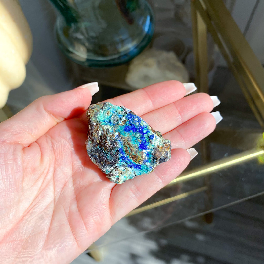 Rough Azurite Malachite 