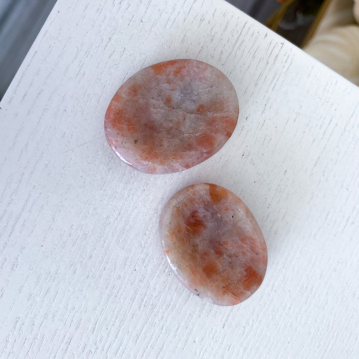 Sunstone Worry Stone