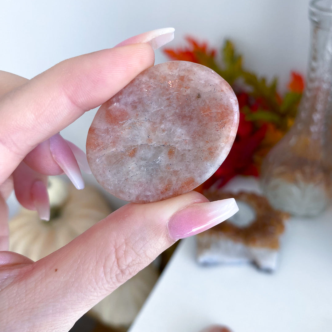 Sunstone Worry Stone