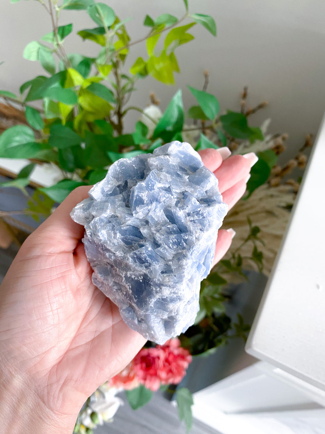 Blue Calcite Rough Piece 