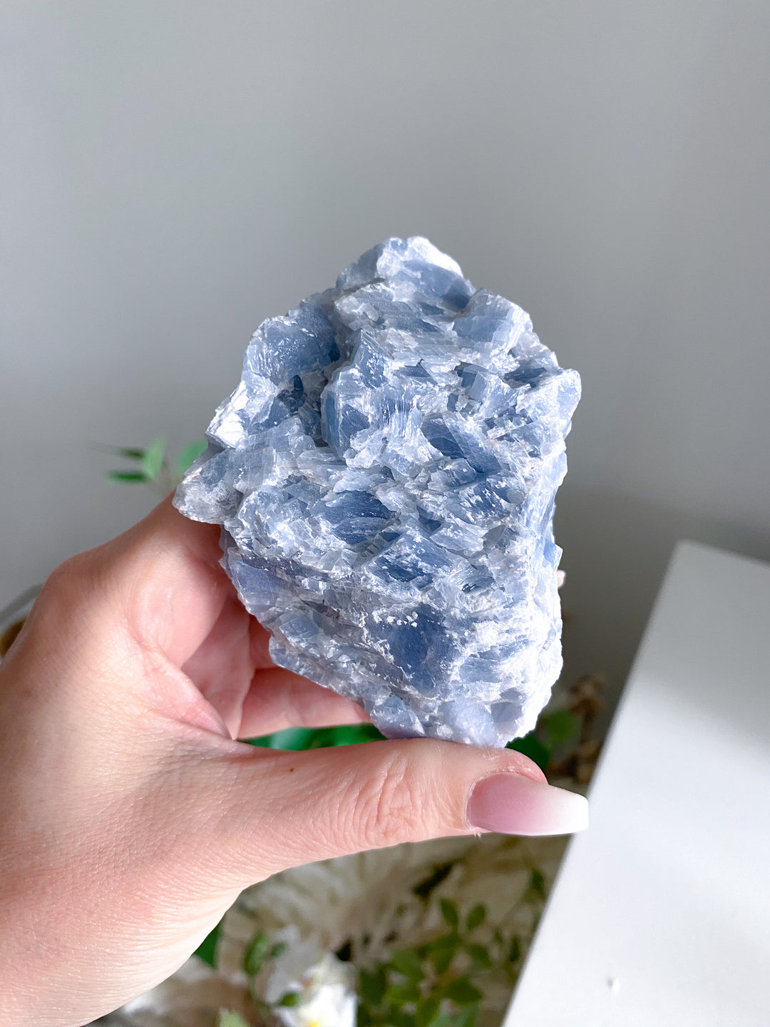 Blue Calcite Rough Piece 