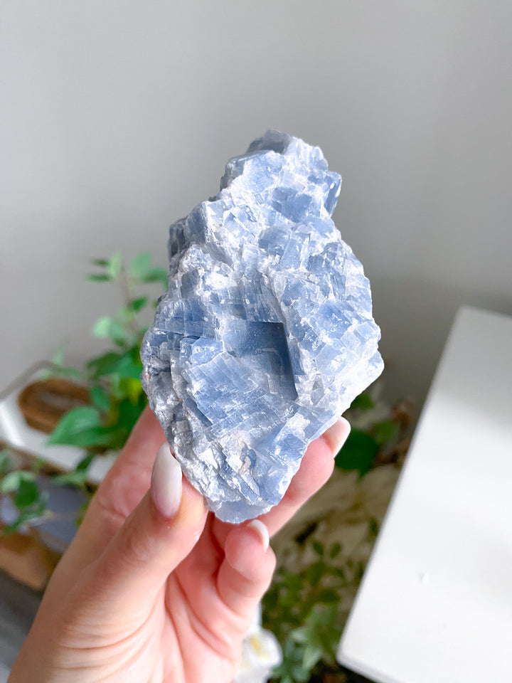 Blue Calcite Rough Piece 