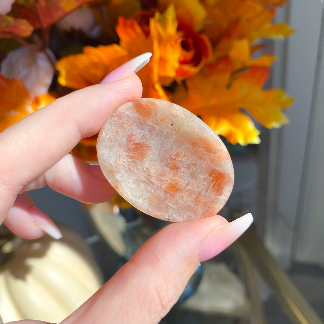 Sunstone Worry Stone