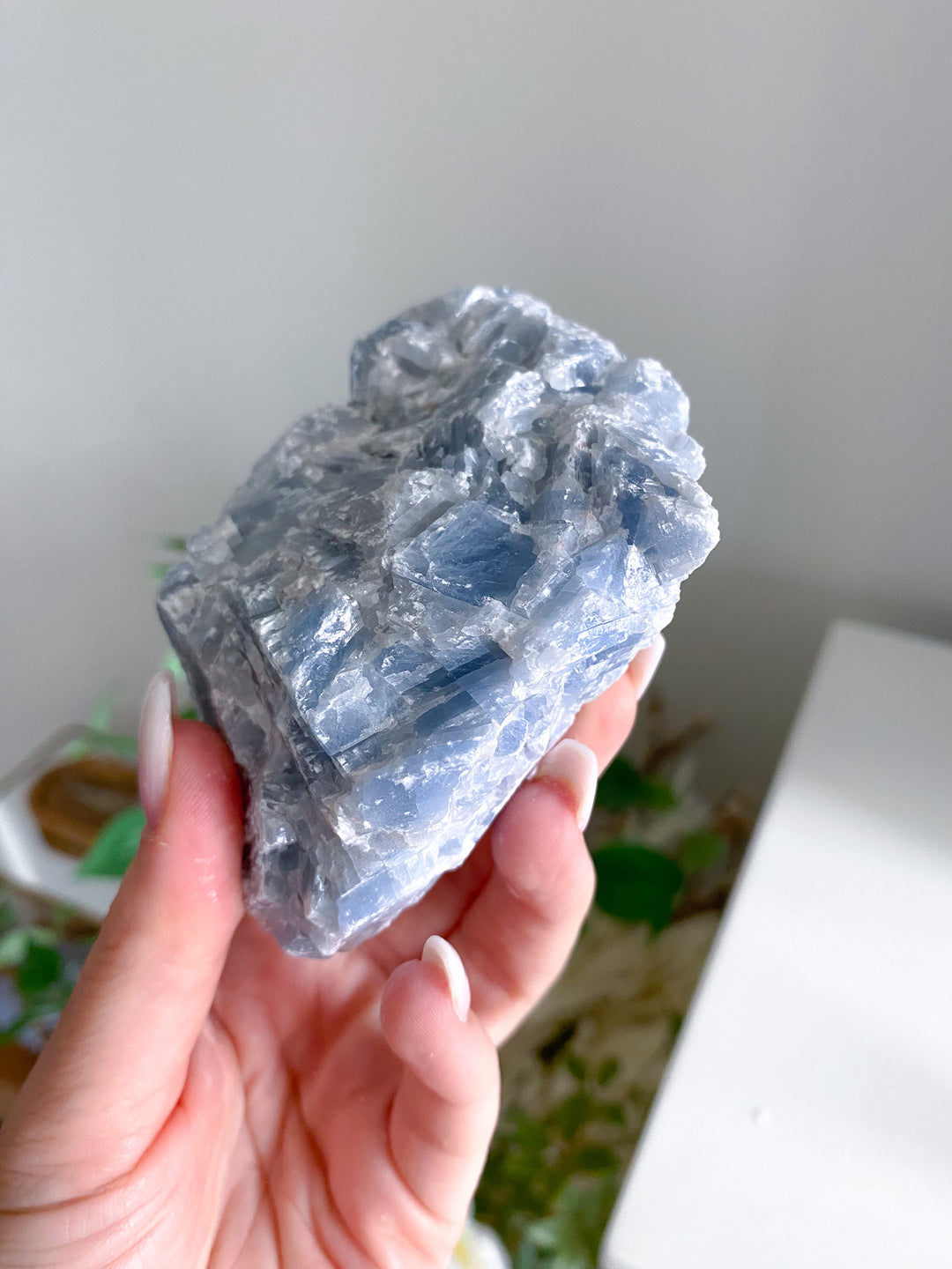 Blue Calcite Rough Piece 