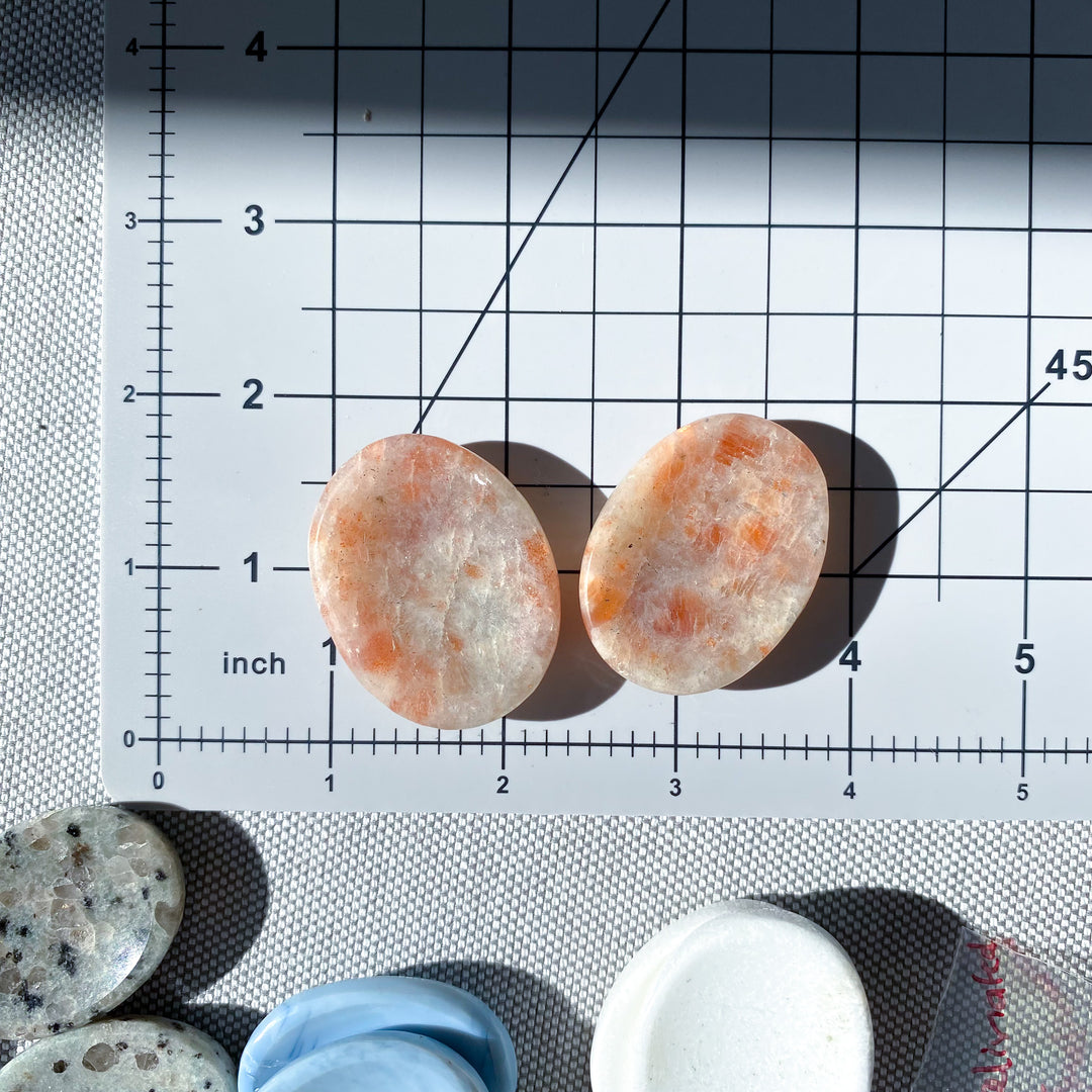 Sunstone Worry Stone