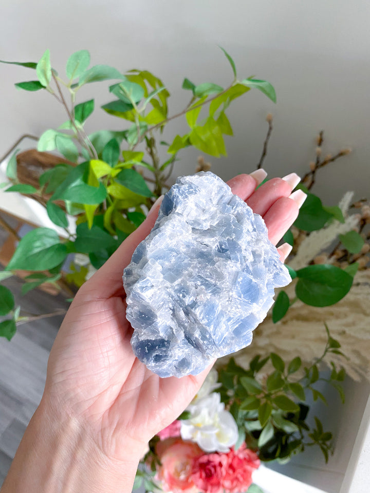 Blue Calcite Rough Piece 