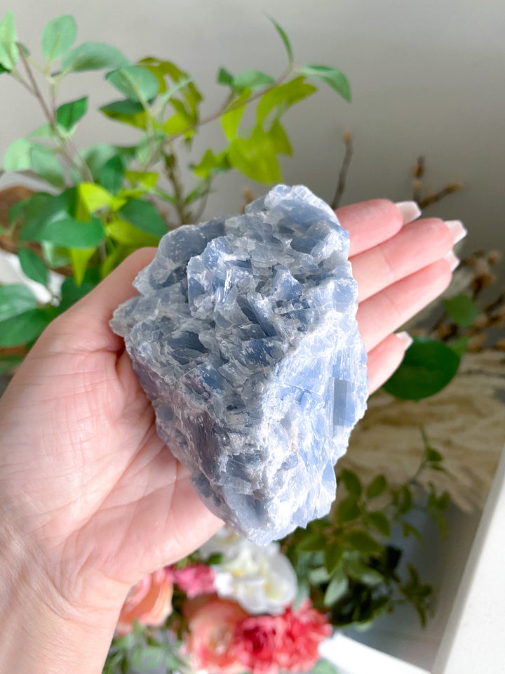 Blue Calcite Rough Piece 