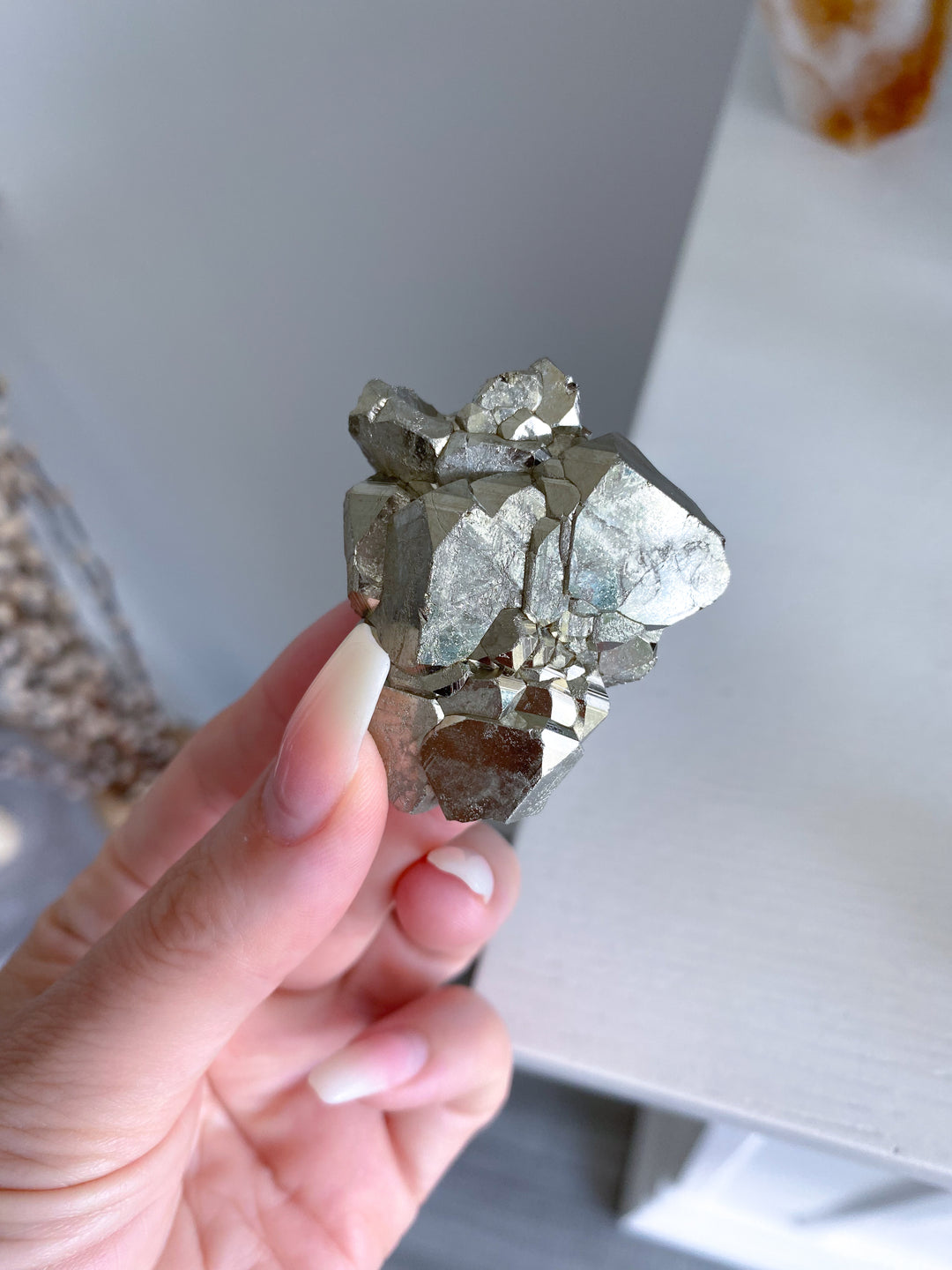 Wealth: Shiny, Unique Pyrite Cluster #1