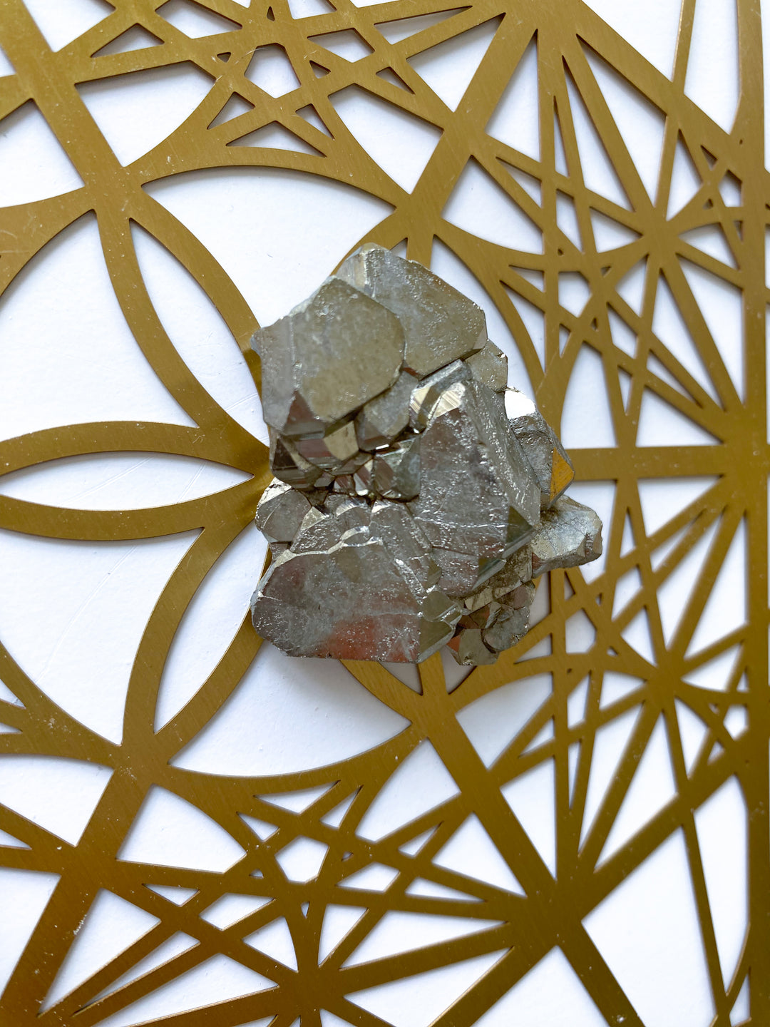 Wealth: Shiny, Unique Pyrite Cluster #1