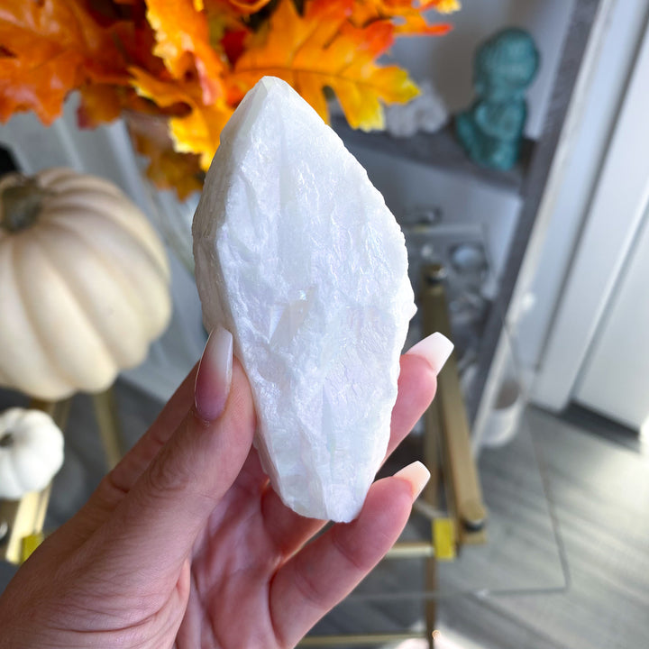 XL Angel Aura Quartz Rough Point 