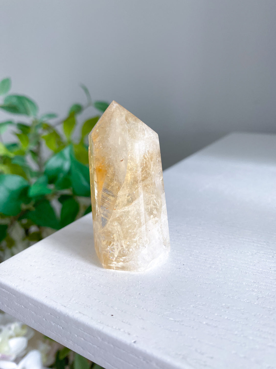 Rainbow Citrine Tower 