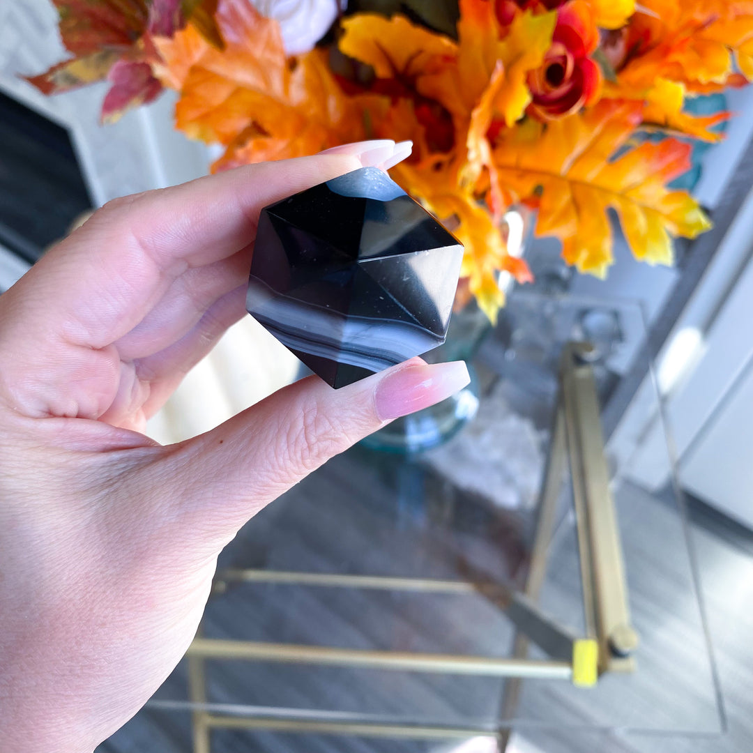 Black Agate Wand 