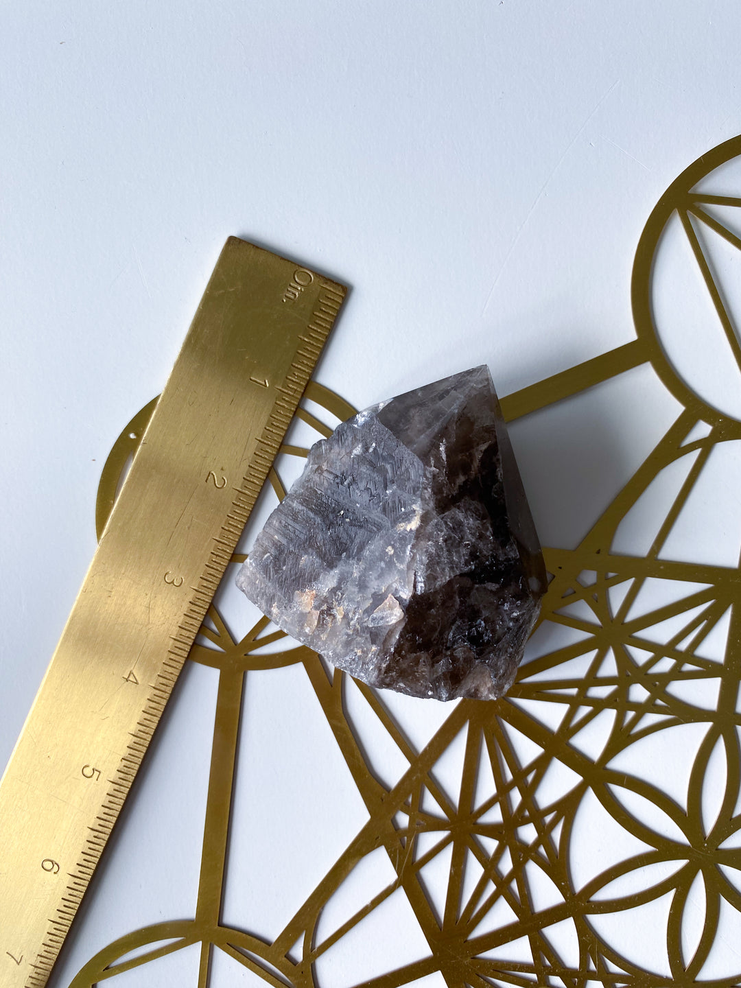 Smokey Quartz Top Polish Point #3