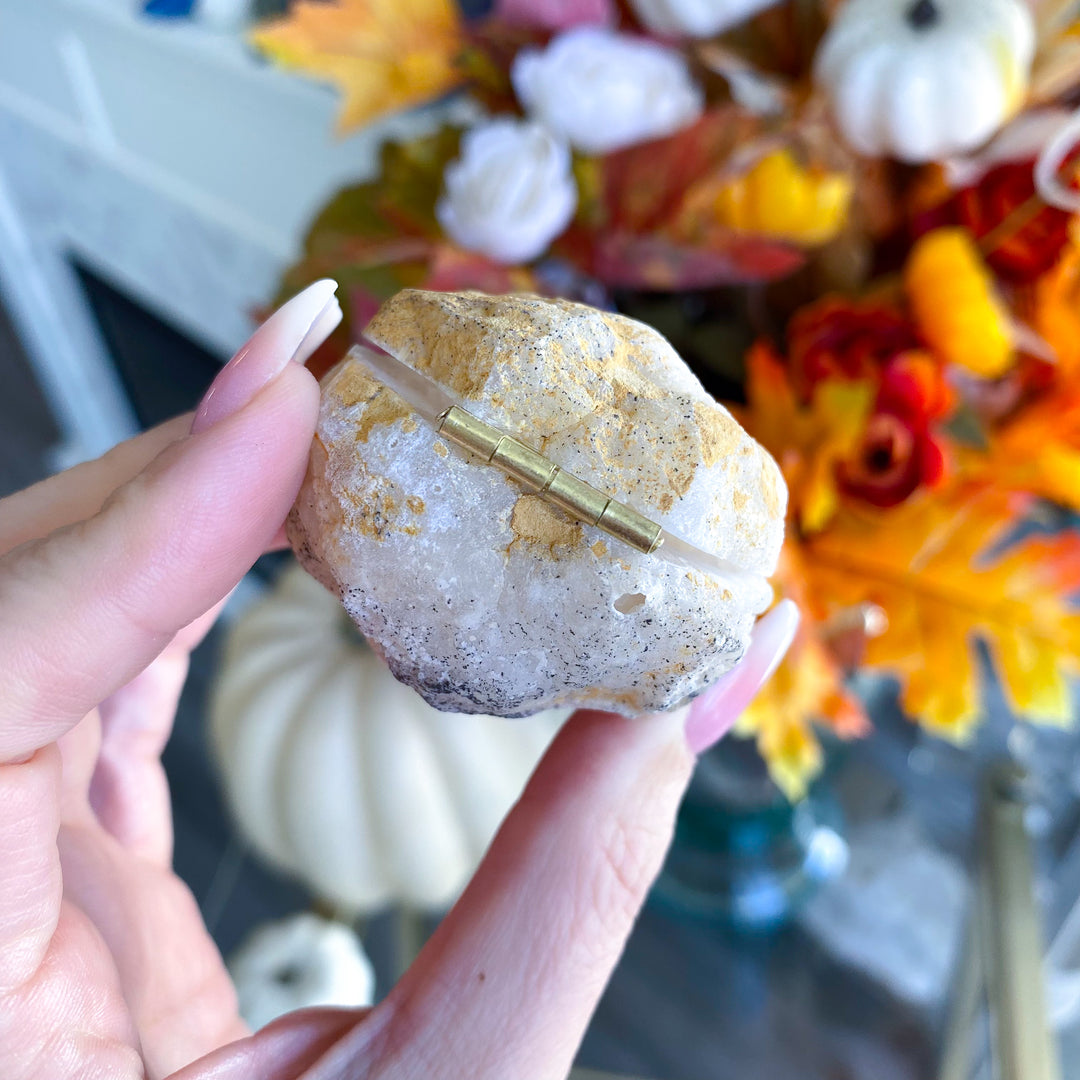 Calcite Geode Box 