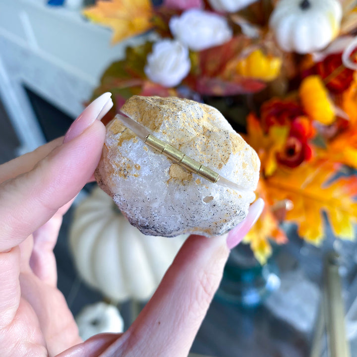 Calcite Geode Box 