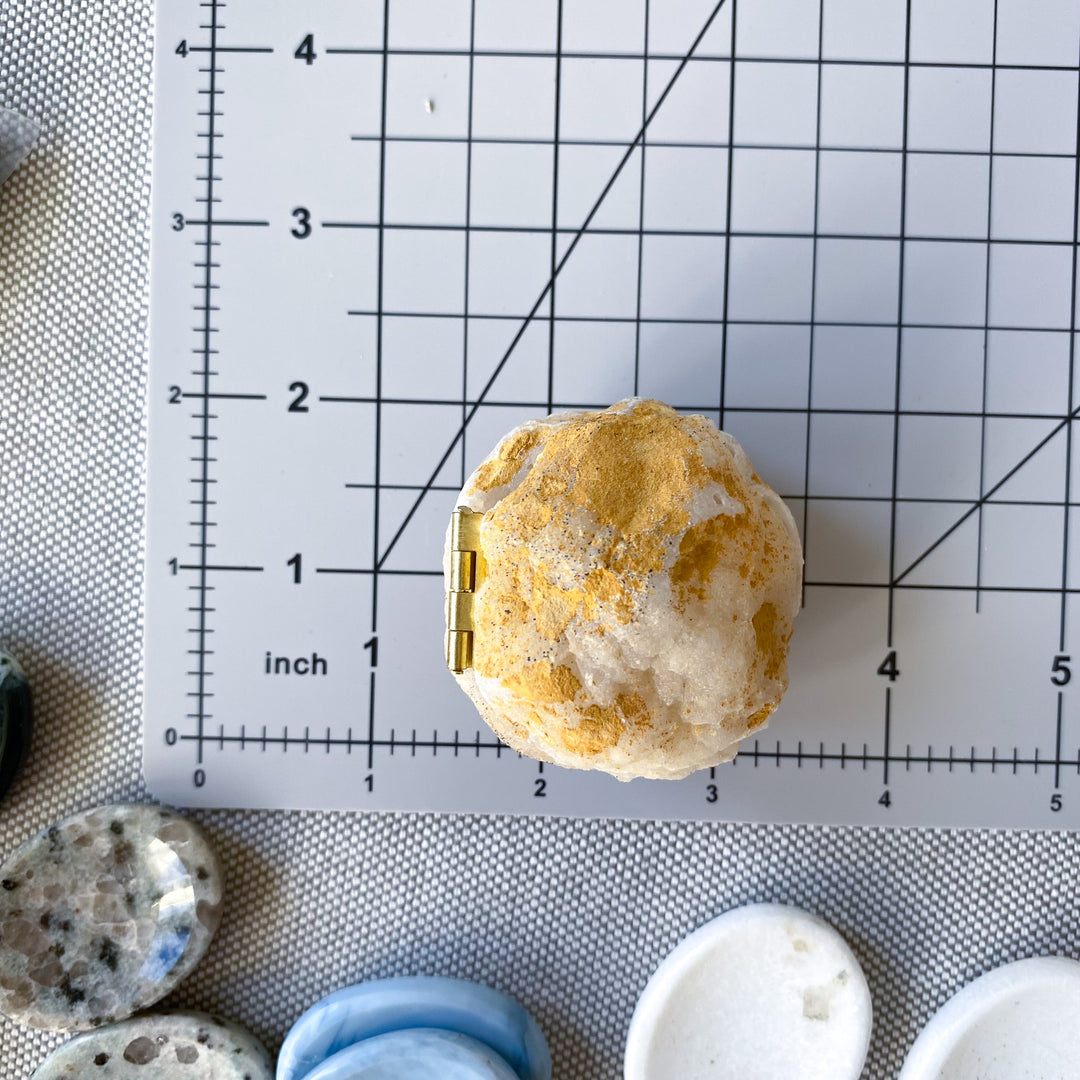 Calcite Geode Box 