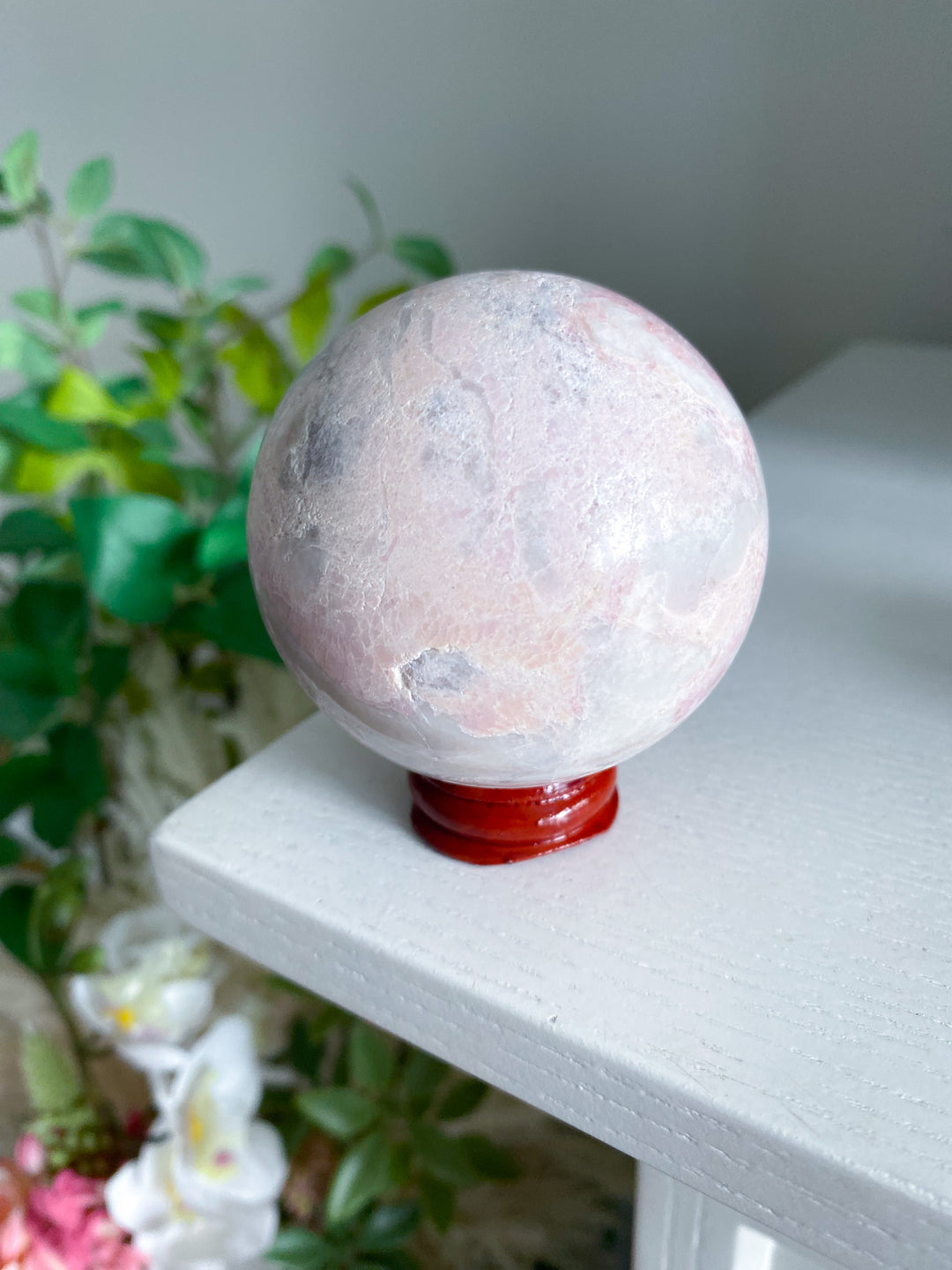 Pink Opal Sphere 