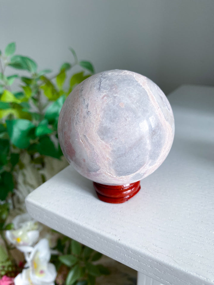 Pink Opal Sphere 