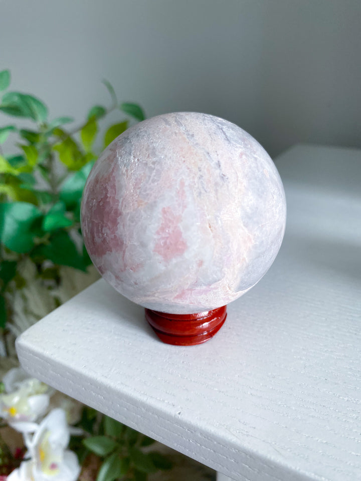 Pink Opal Sphere 