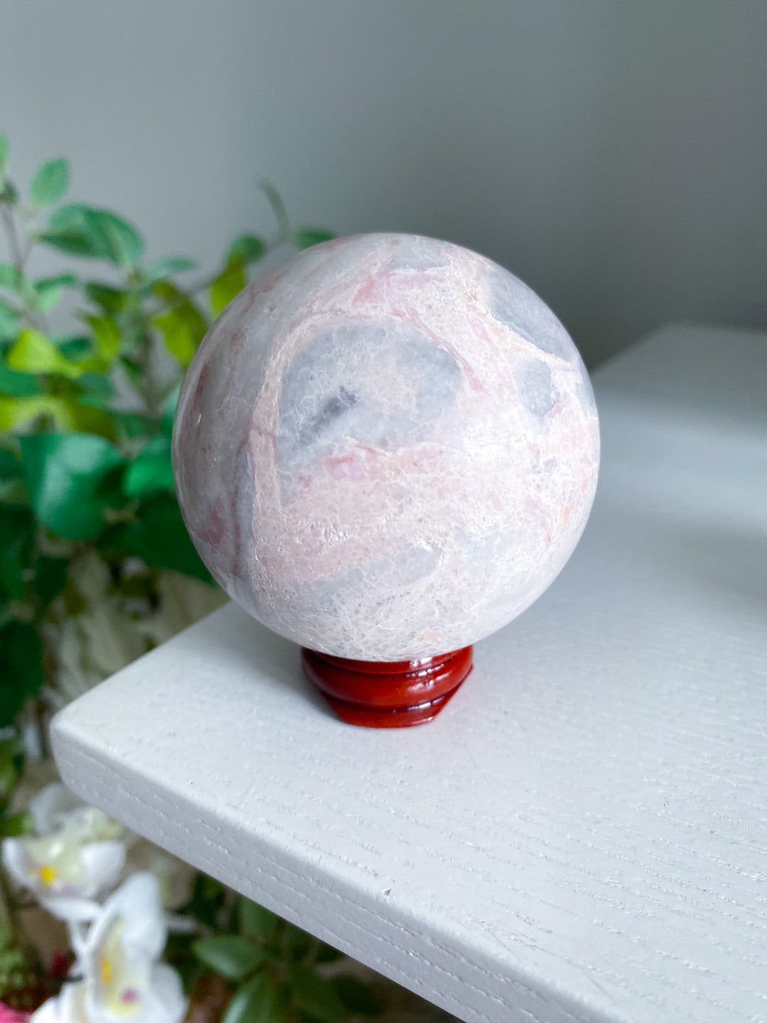 Pink Opal Sphere 
