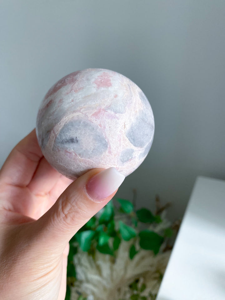 Pink Opal Sphere 