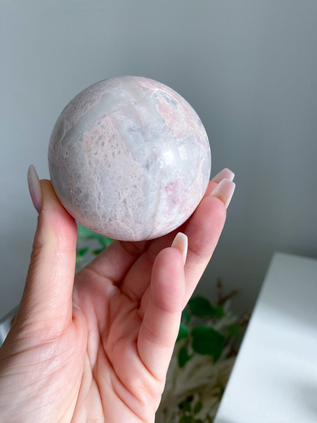 Pink Opal Sphere 