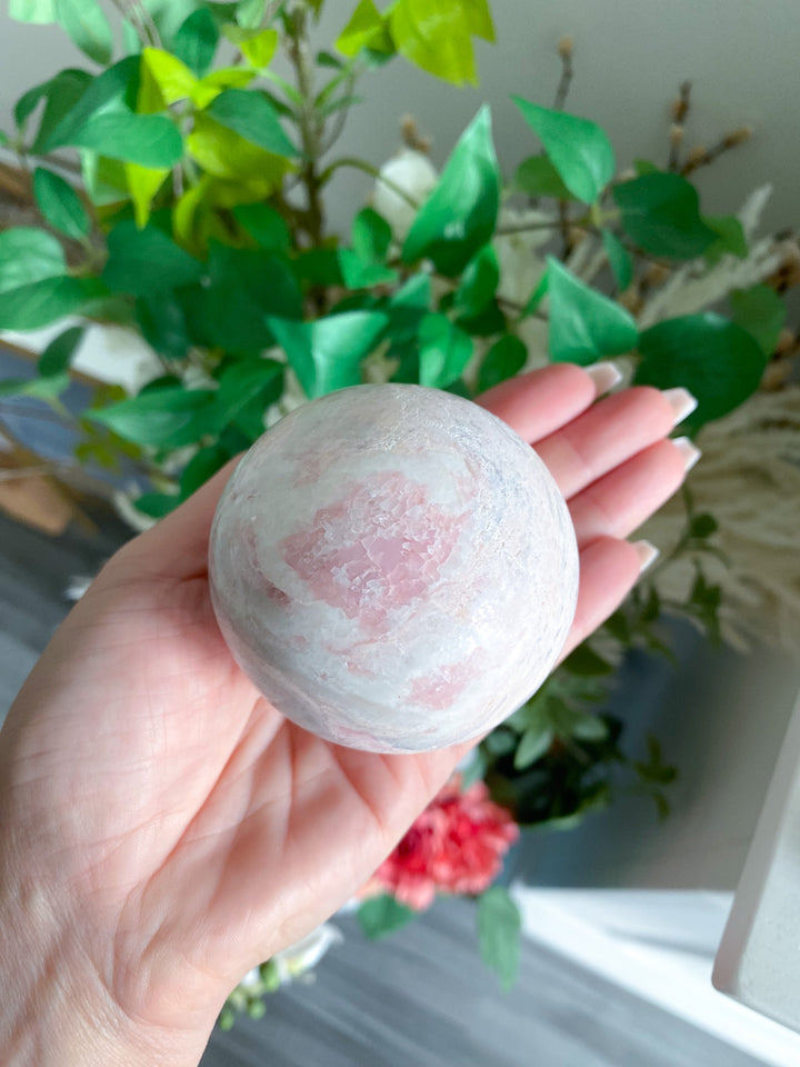 Pink Opal Sphere 