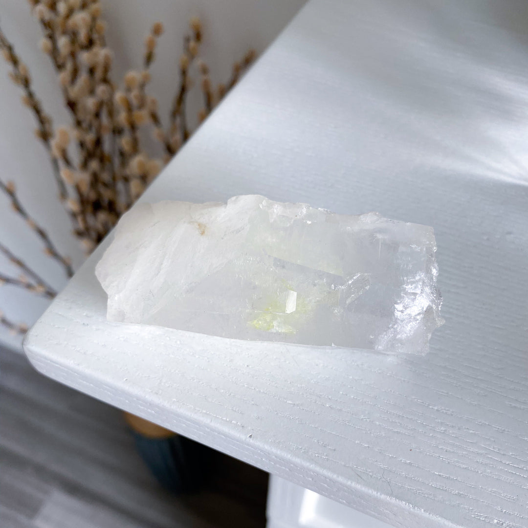 Clear Quartz Chunk #8 - Empathic Warrior