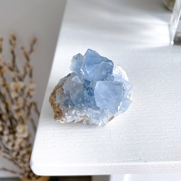 Celestite Cluster Chunk Geode #1