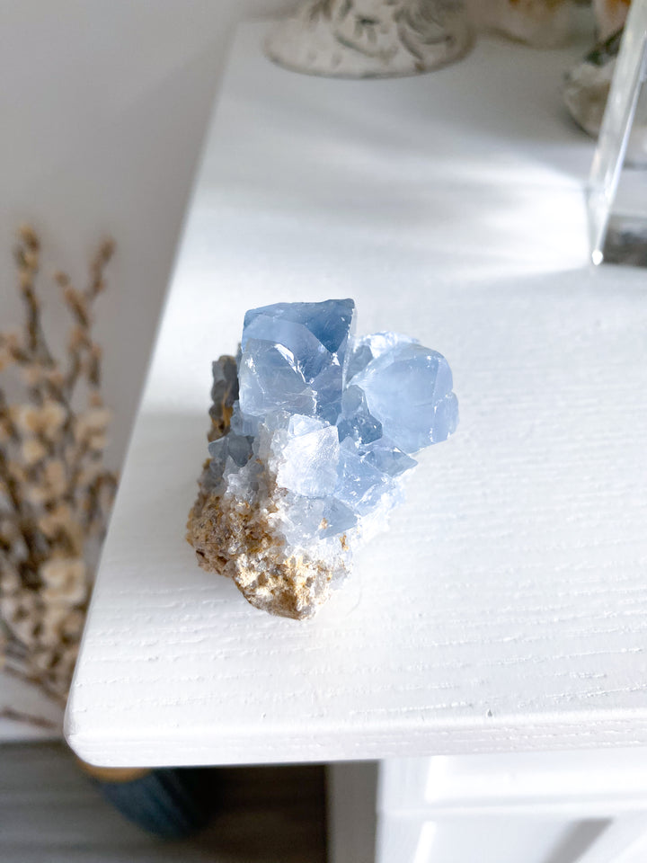 Celestite Cluster Chunk Geode #1