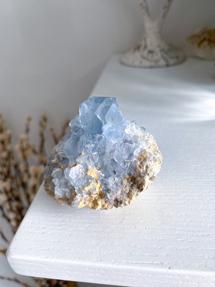 Celestite Cluster Chunk Geode #1