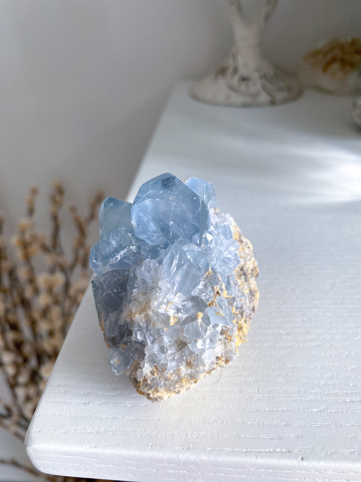 Celestite Cluster Chunk Geode #1
