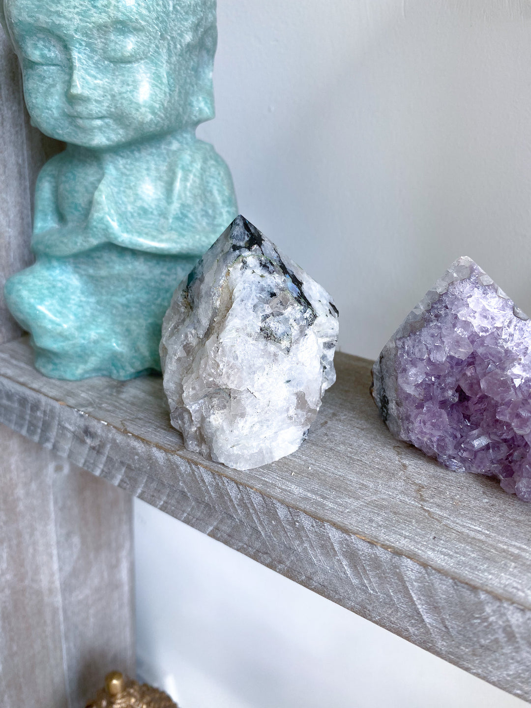 Large Rainbow Moonstone Top Polish 
