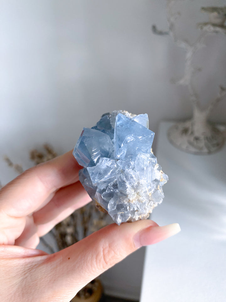 Celestite Cluster Chunk Geode #1