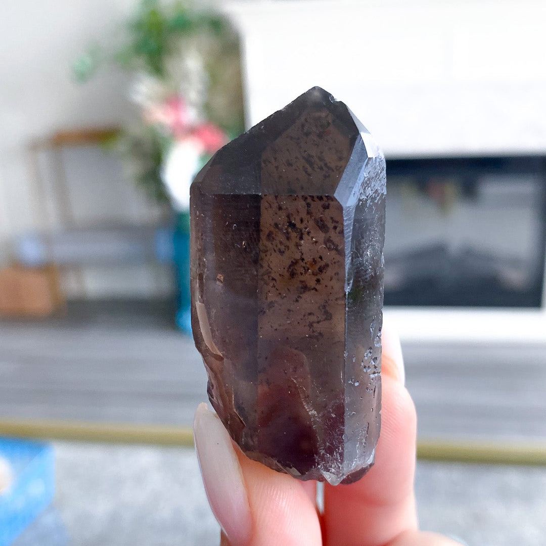 Natural Smokey Quartz Point