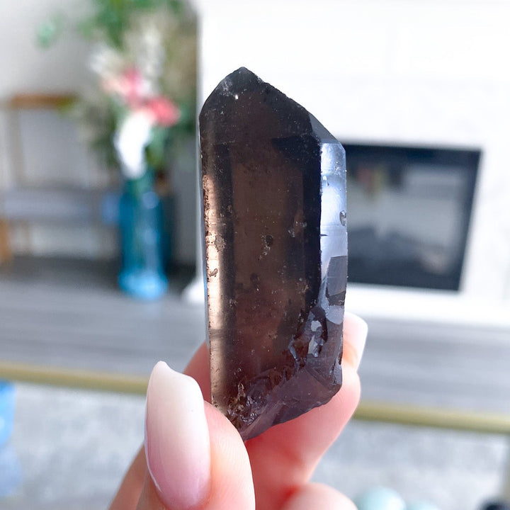 Natural Smokey Quartz Point