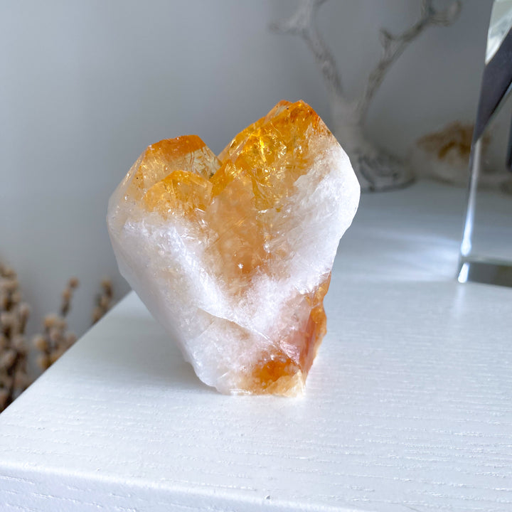 PROSPERITY: Citrine Point Top Polish Tower #2