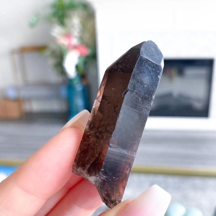 Natural Smokey Quartz Point