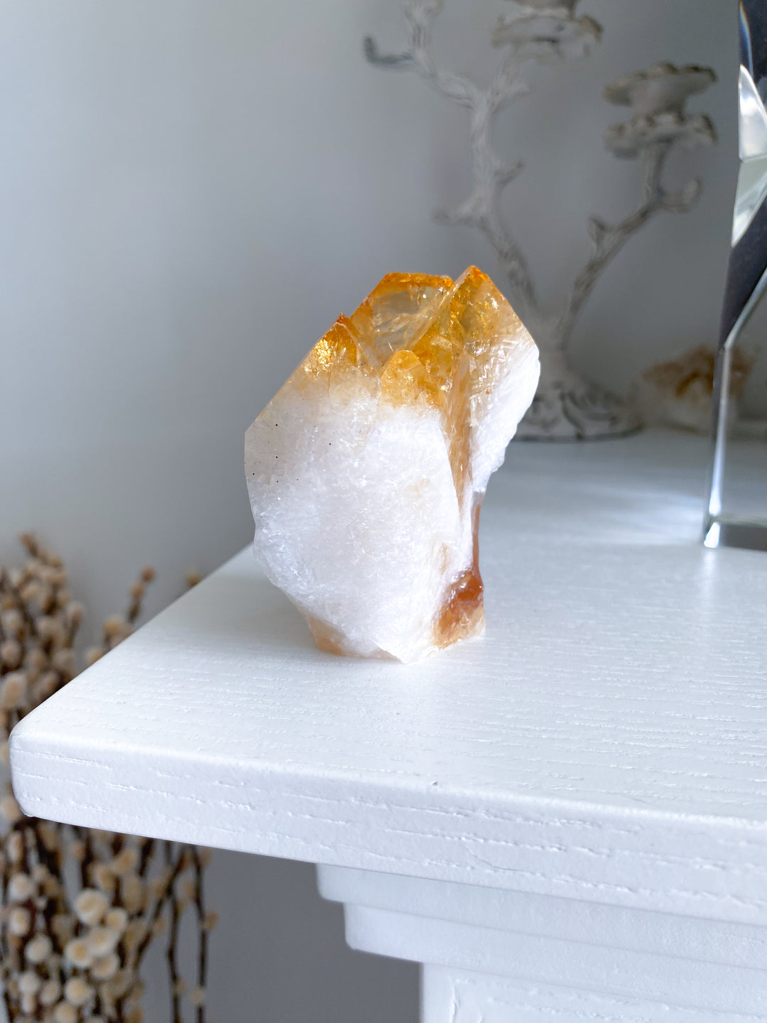 PROSPERITY: Citrine Point Top Polish Tower #2