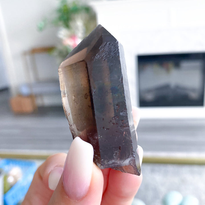 Natural Smokey Quartz Point