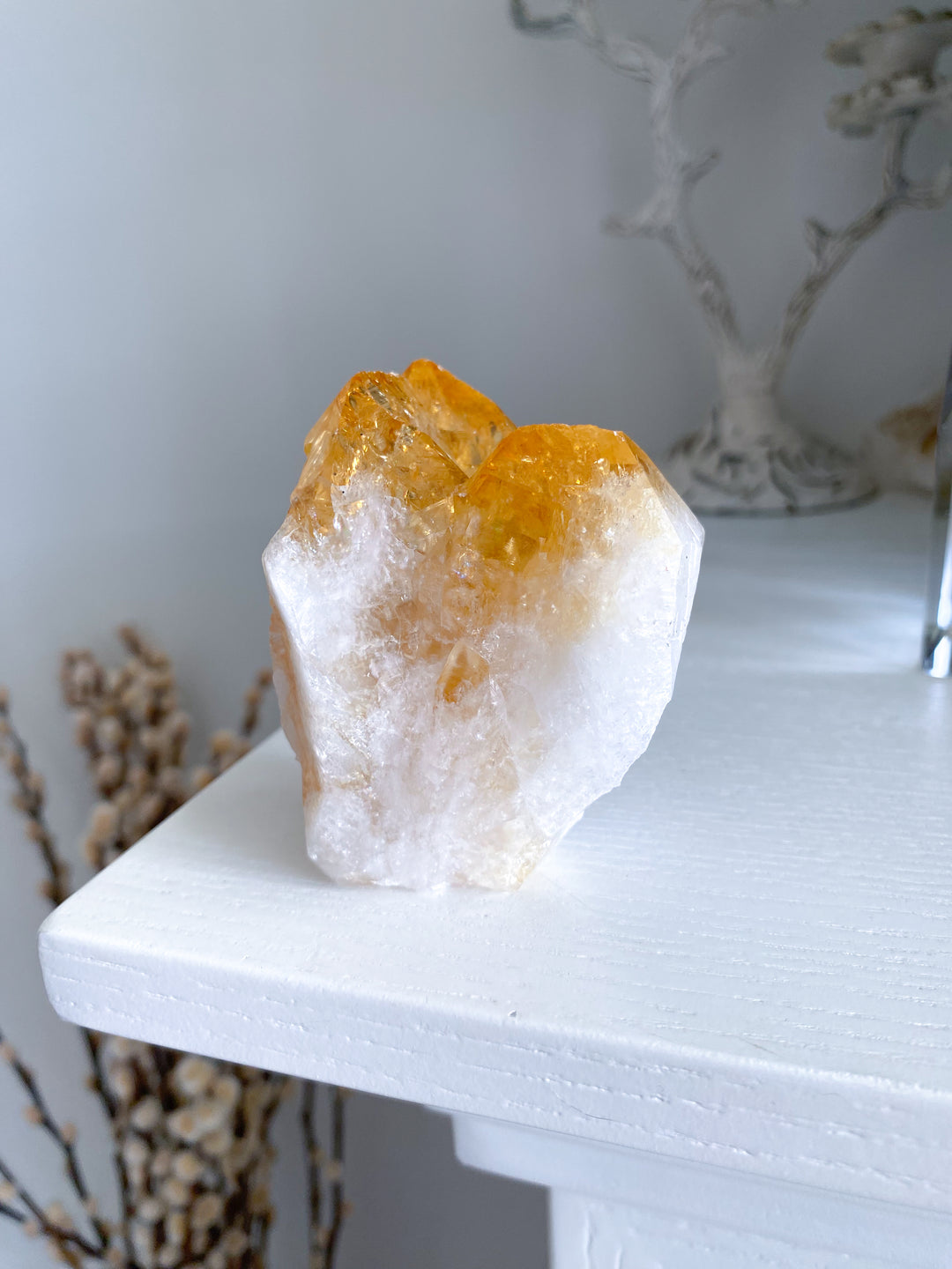 PROSPERITY: Citrine Point Top Polish Tower #2